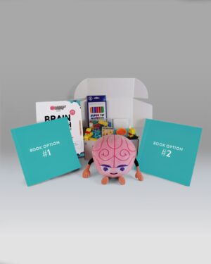 2 Books + Brain Health Curriculum + Creativity Box + Brain Plushie