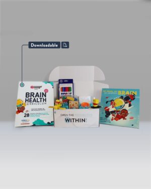 My Brain, My Brain, My Beautiful Brain Book + Brain Health Curriculum + Creativity Box